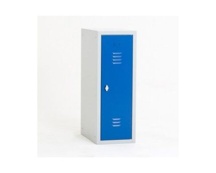 Armoire vestiaire mi-hauteur à 1 porte fermeture par cadenas finition en époxy 1000*500*350 mm