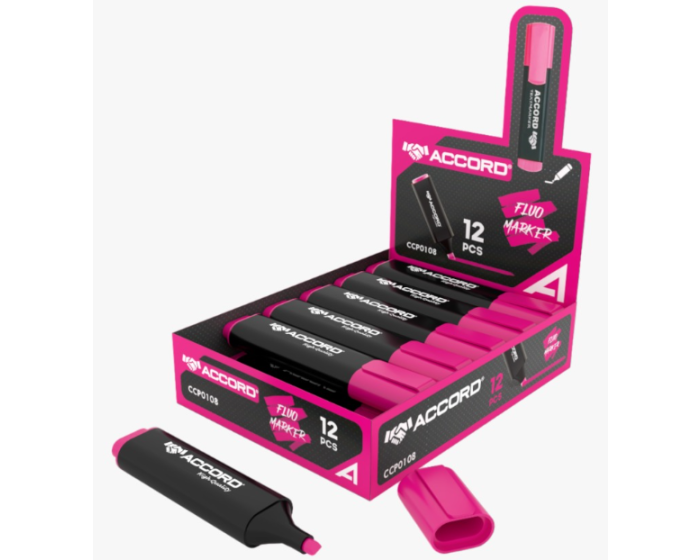 Boite de 12 FLUORESCENTS ACCORD coloris au choix – Image 2
