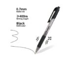 Boite de 12 stylos à bille Deli-Q023 Xtream pointe de 0.7 mm pour une écriture extra douce coloris au choix