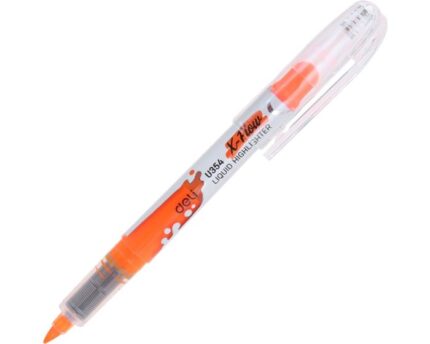 Boite de 12 SURLIGNEURS DELI U35460 Orange