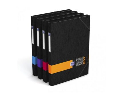 BOITE DE CLASSEMENT OXFORD NOMAD BOX ETUDIANT 33X25 CM DOS DE 25 MM
