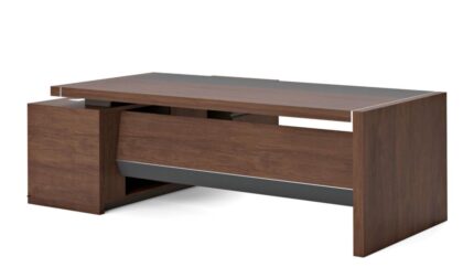Bureau Président OPTIMUM 58 mm d'epaisseur anti rayures coloris au choix