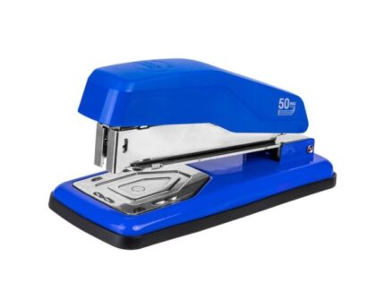 Lot de 12 Agrafeuses Rotatives de bureau Deli-E0414S 50 feuilles coloris au choix
