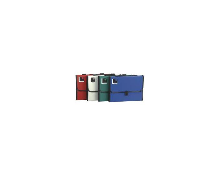 TRIEUR VALISETTE Deli E5559 Classeur extensible à 13 pochettes, format A4, assorti – Image 1