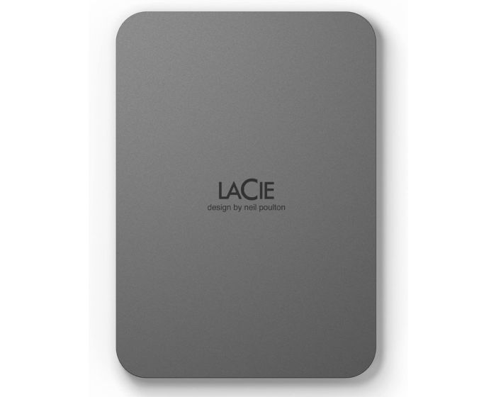 DISQUE DUR EXTERNE LACIE 2 TB MOBILE DRIVE SECURE USB 3.2 GEN 1 TYPE-C MOON SILVER ( STLR2000400 ) – Image 1