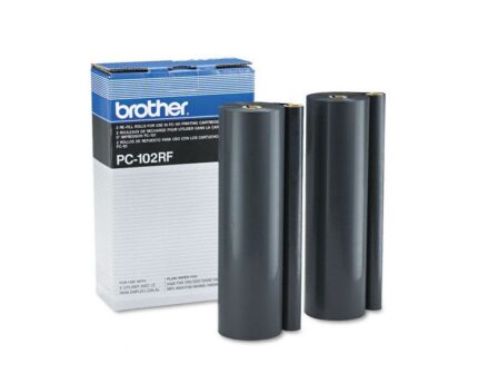 Recharge pour Kit Cartouche de fax BROTHER Noir PC102RF(2x700 pages)