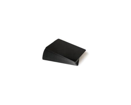 LOT DE 100 CARTES PVC Noir
